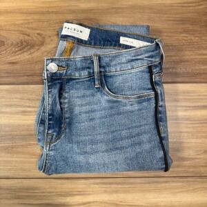 Pacsun Los Angeles Women's Light Wash Jeggings Size 26 Black Side Stripe